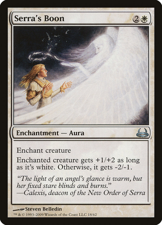 Serra's Boon [Duel Decks: Divine vs. Demonic] - Magic: The Gathering - Card Brawlers | Quebec | Canada |