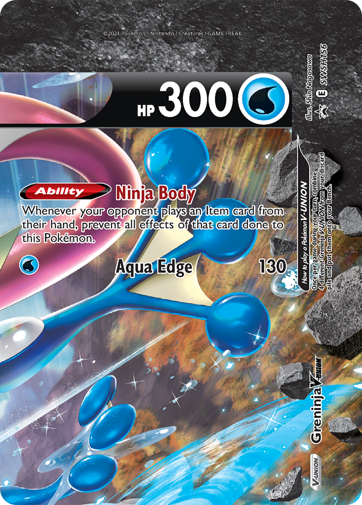 Greninja V-Union (SWSH156) [Sword & Shield: Black Star Promos] - Pokémon - Card Brawlers | Quebec | Canada |