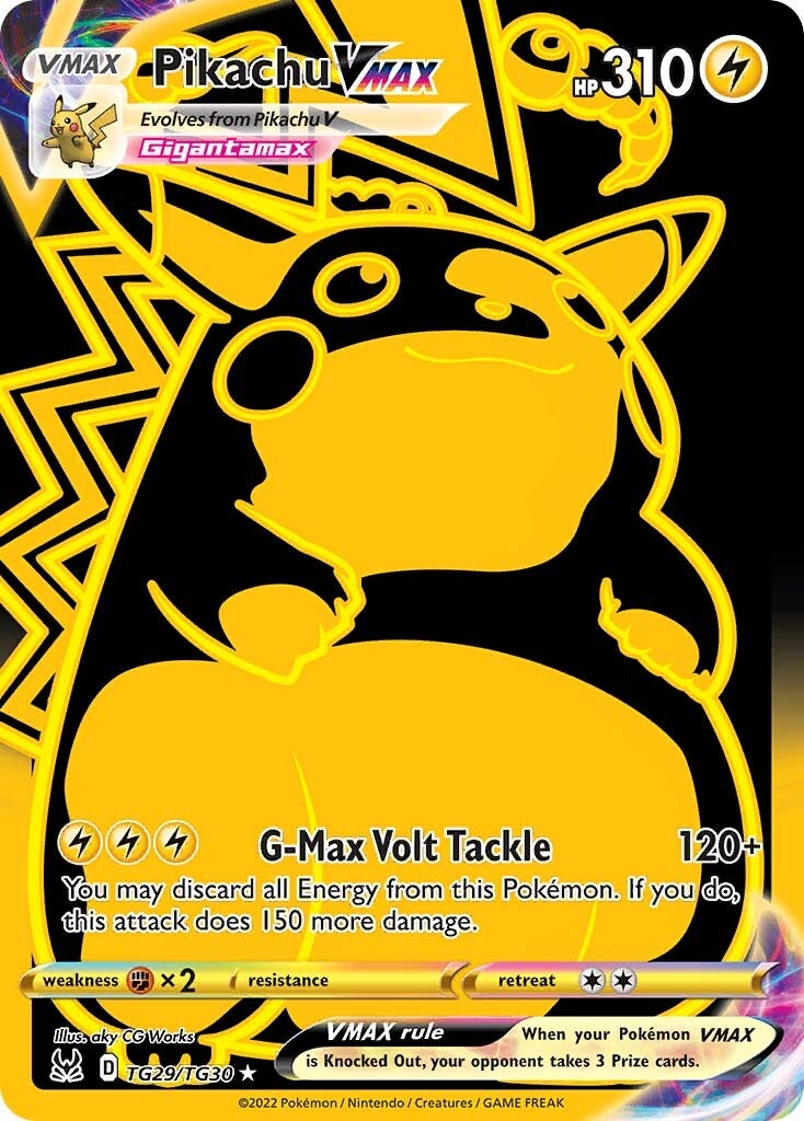 Pikachu VMAX (TG29/TG30) [Sword & Shield: Lost Origin] - Pokémon - Card Brawlers | Quebec | Canada |