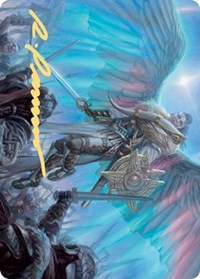 Resplendent Marshal Art Card (Gold-Stamped Signature) [Kaldheim Art Series] - Magic: The Gathering - Card Brawlers | Quebec | Canada |