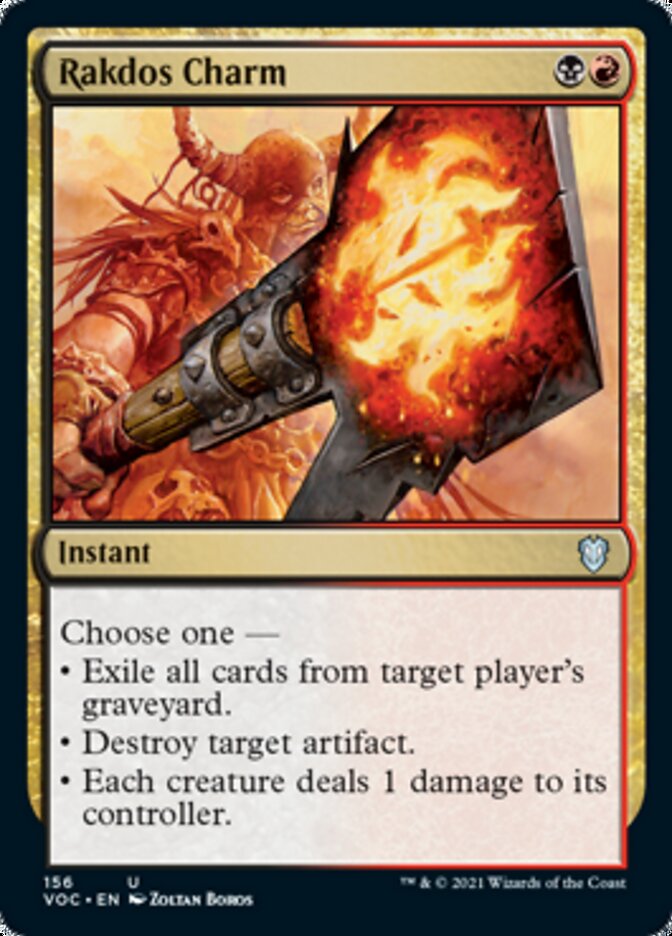 Rakdos Charm [Innistrad: Crimson Vow Commander] - Magic: The Gathering - Card Brawlers | Quebec | Canada |
