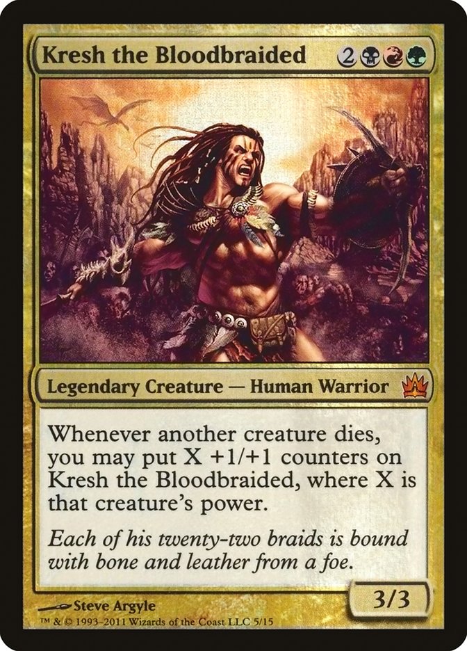 Kresh the Bloodbraided [From the Vault: Legends] - Magic: The Gathering - Card Brawlers | Quebec | Canada |