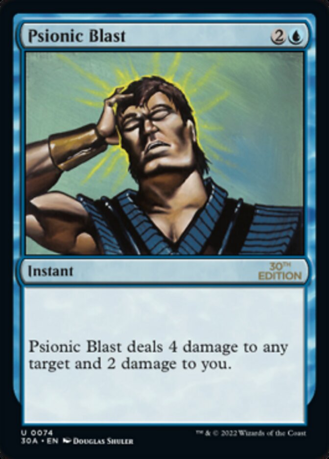 Psionic Blast [30th Anniversary Edition] - Magic: The Gathering - Card Brawlers | Quebec | Canada |