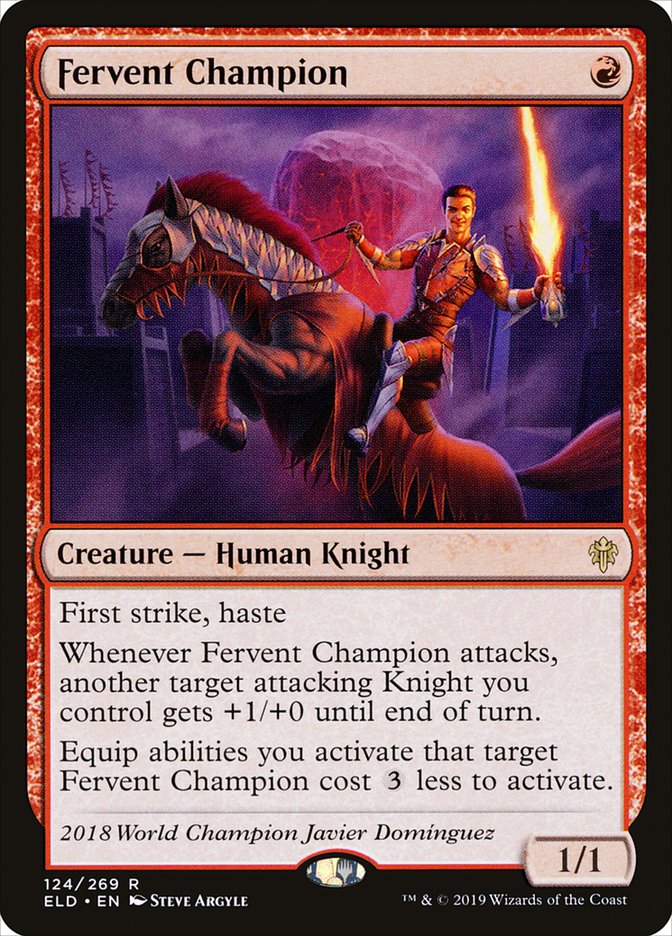 Fervent Champion [Throne of Eldraine] - Magic: The Gathering - Card Brawlers | Quebec | Canada |