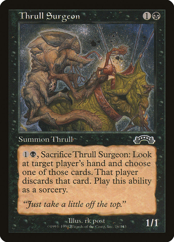 Thrull Surgeon [Exodus] - Magic: The Gathering - Card Brawlers | Quebec | Canada |