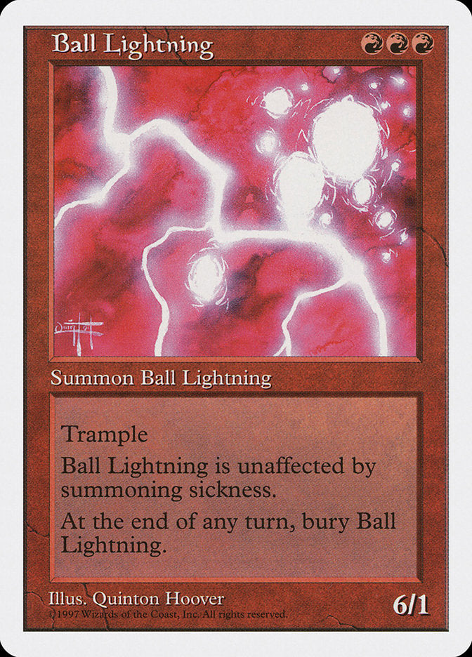 Ball Lightning [Fifth Edition] - Magic: The Gathering - Card Brawlers | Quebec | Canada |