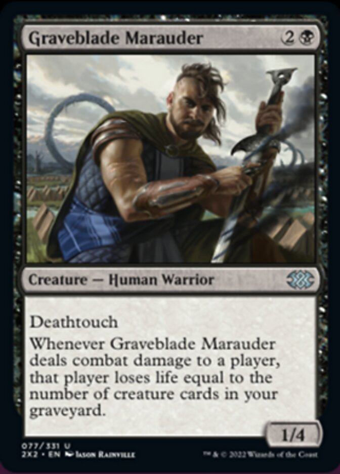 Graveblade Marauder [Double Masters 2022] - Magic: The Gathering - Card Brawlers | Quebec | Canada |