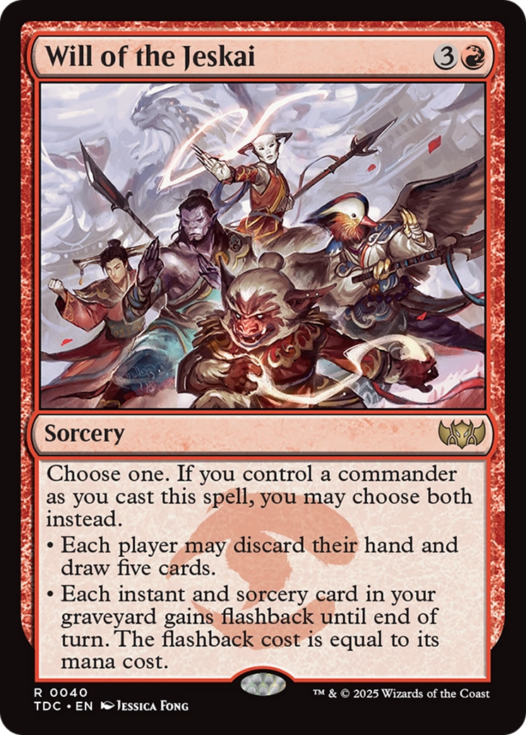 Will of the Jeskai [Tarkir: Dragonstorm Commander] - Magic: The Gathering - Card Brawlers | Quebec | Canada |