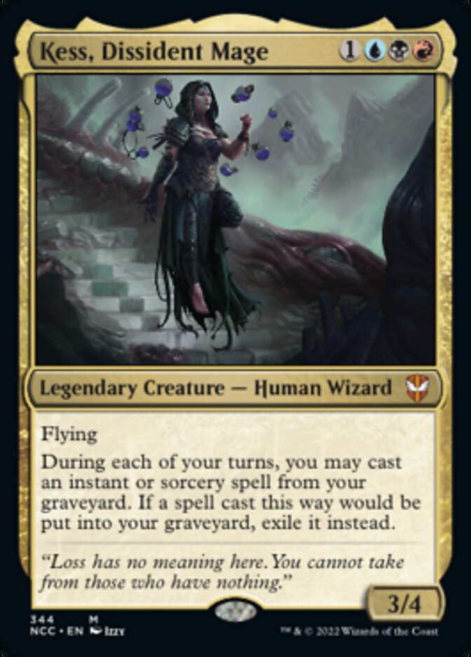 Kess, Dissident Mage [Streets of New Capenna Commander] - Magic: The Gathering - Card Brawlers | Quebec | Canada |