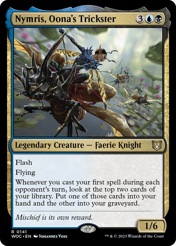 Nymris, Oona's Trickster [Wilds of Eldraine Commander] - Magic: The Gathering - Card Brawlers | Quebec | Canada |