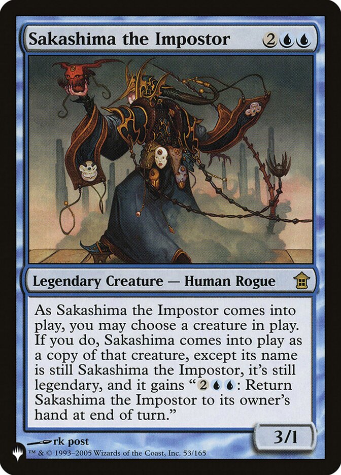 Sakashima the Impostor [Secret Lair: Heads I Win, Tails You Lose] - Magic: The Gathering - Card Brawlers | Quebec | Canada |