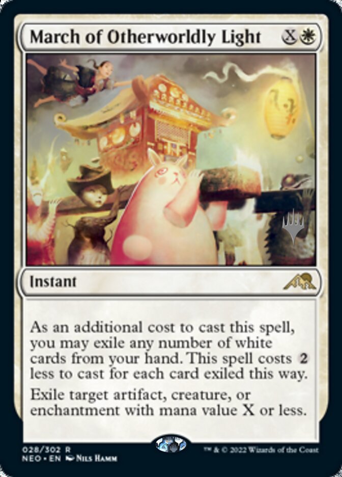 March of Otherworldly Light (Promo Pack) [Kamigawa: Neon Dynasty Promos] - Magic: The Gathering - Card Brawlers | Quebec | Canada |