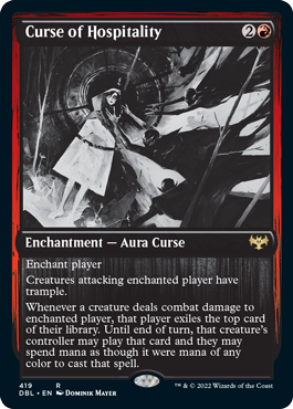 Curse of Hospitality [Innistrad: Double Feature] - Magic: The Gathering - Card Brawlers | Quebec | Canada |