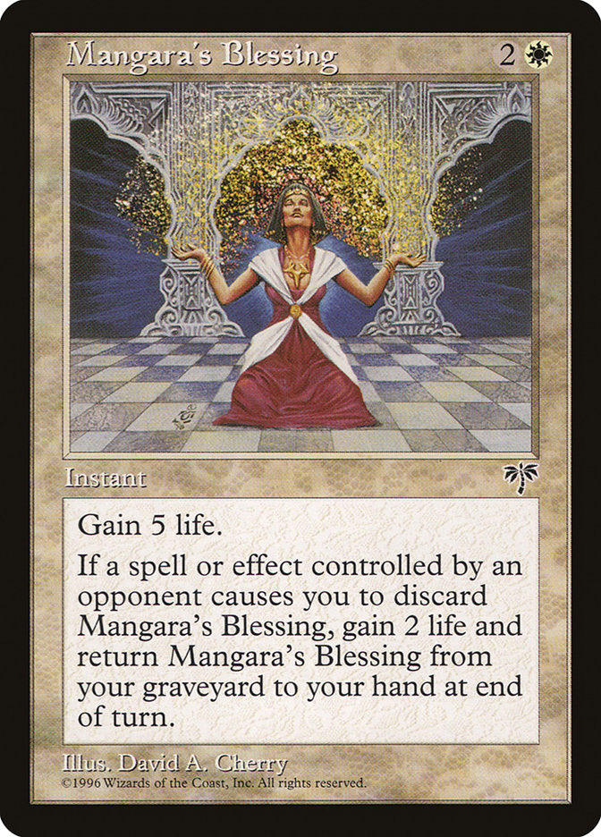 Mangara's Blessing [Mirage] - Magic: The Gathering - Card Brawlers | Quebec | Canada |