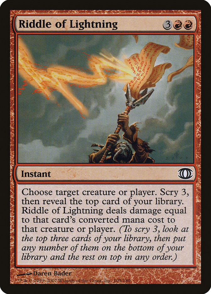 Riddle of Lightning [Future Sight] - Magic: The Gathering - Card Brawlers | Quebec | Canada |