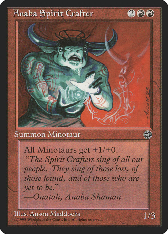 Anaba Spirit Crafter [Homelands] - Magic: The Gathering - Card Brawlers | Quebec | Canada |