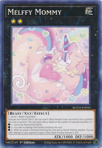 Melffy Mommy [ROTD-EN045] Common - Yu-Gi-Oh! - Card Brawlers | Quebec | Canada |