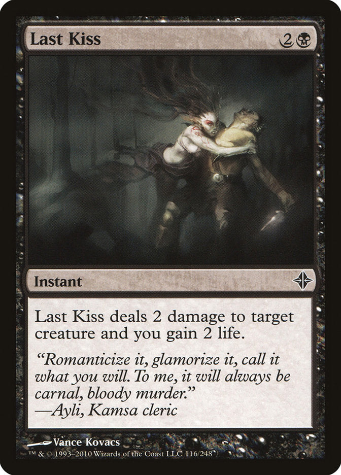 Last Kiss [Rise of the Eldrazi] - Magic: The Gathering - Card Brawlers | Quebec | Canada |