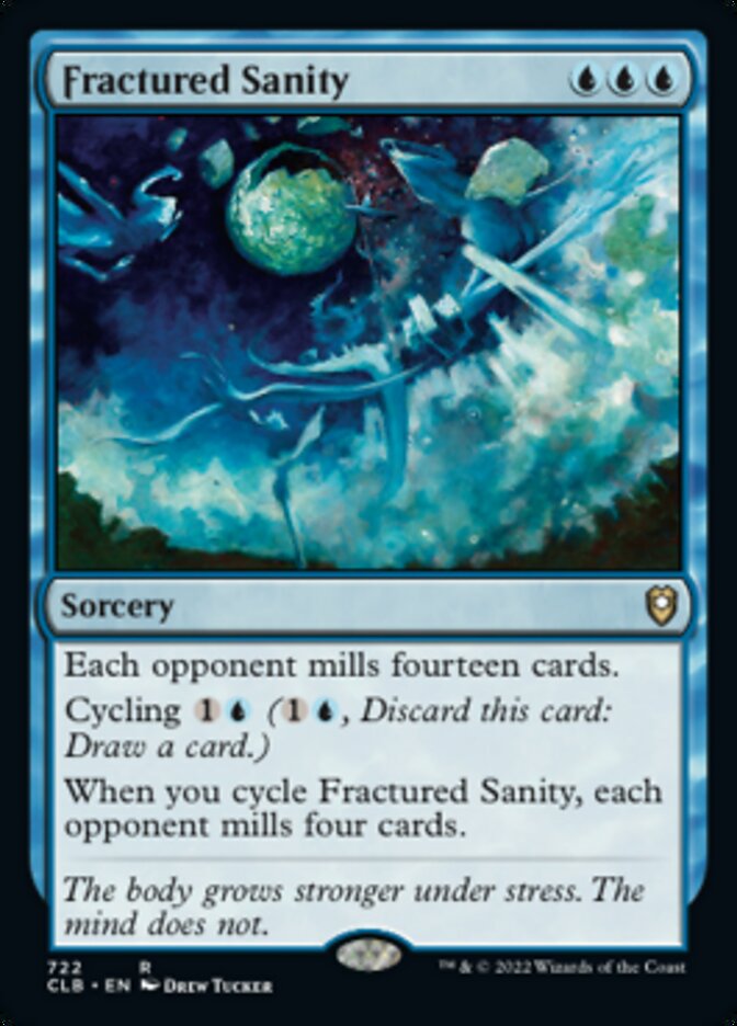 Fractured Sanity [Commander Legends: Battle for Baldur's Gate] - Magic: The Gathering - Card Brawlers | Quebec | Canada |