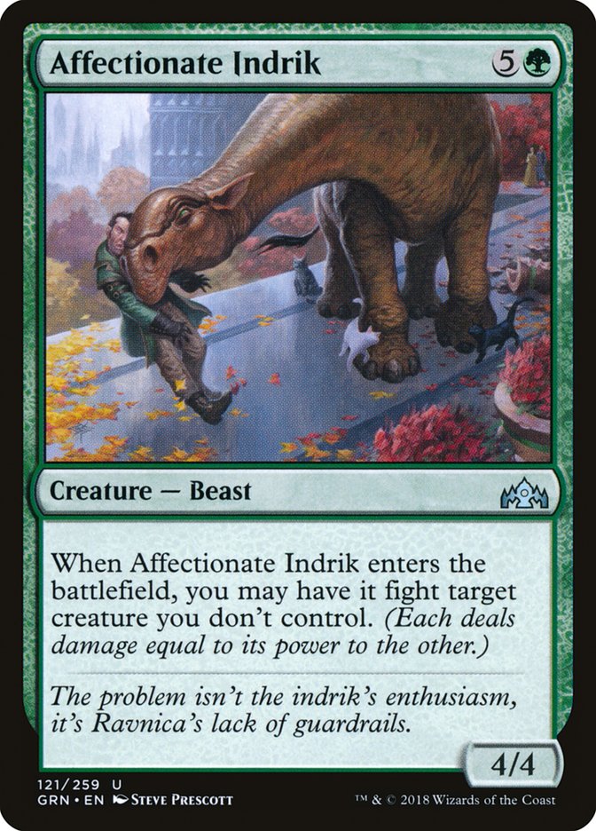 Affectionate Indrik [Guilds of Ravnica] - Magic: The Gathering - Card Brawlers | Quebec | Canada |