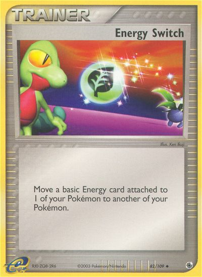 Energy Switch (82/109) [EX: Ruby & Sapphire] - Pokémon - Card Brawlers | Quebec | Canada |