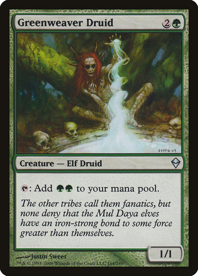 Greenweaver Druid [Zendikar] - Magic: The Gathering - Card Brawlers | Quebec | Canada |