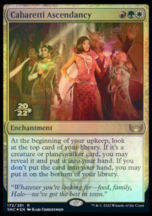 Cabaretti Ascendancy [Streets of New Capenna Prerelease Promos] - Magic: The Gathering - Card Brawlers | Quebec | Canada |