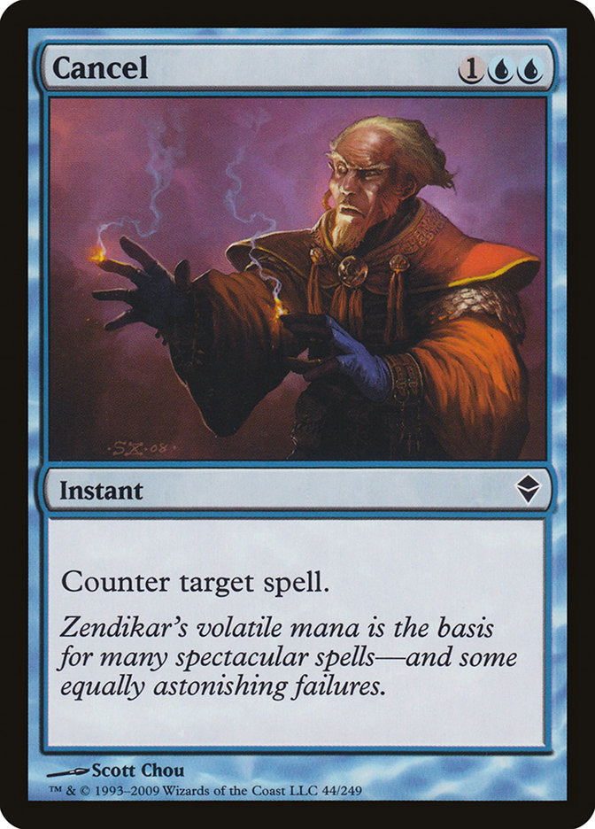 Cancel [Zendikar] - Magic: The Gathering - Card Brawlers | Quebec | Canada |