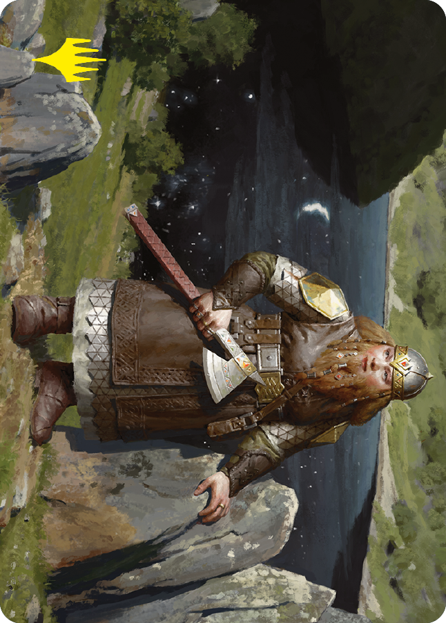 Mirrormere Guardian Art Card (Gold-Stamped Signature) [The Lord of the Rings: Tales of Middle-earth Art Series] - Magic: The Gathering - Card Brawlers | Quebec | Canada |