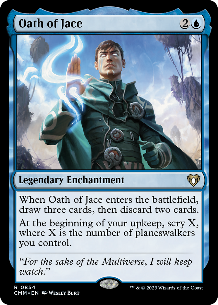 Oath of Jace [Commander Masters] - Magic: The Gathering - Card Brawlers | Quebec | Canada |