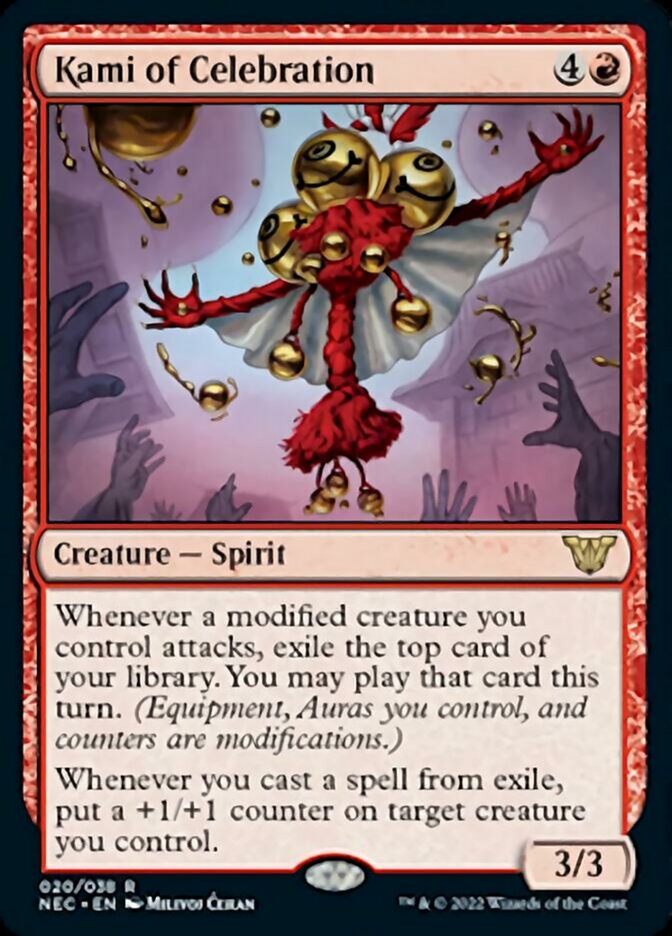 Kami of Celebration [Kamigawa: Neon Dynasty Commander] - Magic: The Gathering - Card Brawlers | Quebec | Canada |