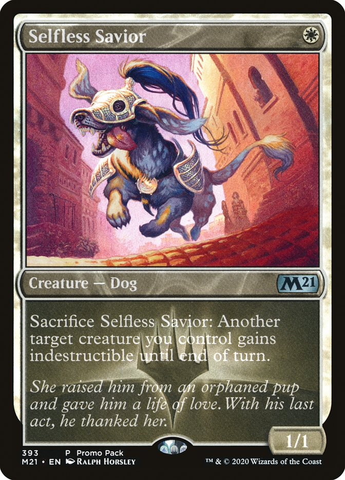 Selfless Savior (Promo Pack) [Core Set 2021 Promos] - Magic: The Gathering - Card Brawlers | Quebec | Canada |