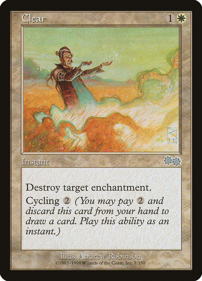 Clear [Urza's Saga] - Magic: The Gathering - Card Brawlers | Quebec | Canada |