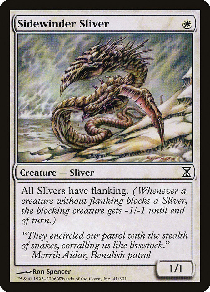 Sidewinder Sliver [Time Spiral] - Magic: The Gathering - Card Brawlers | Quebec | Canada |