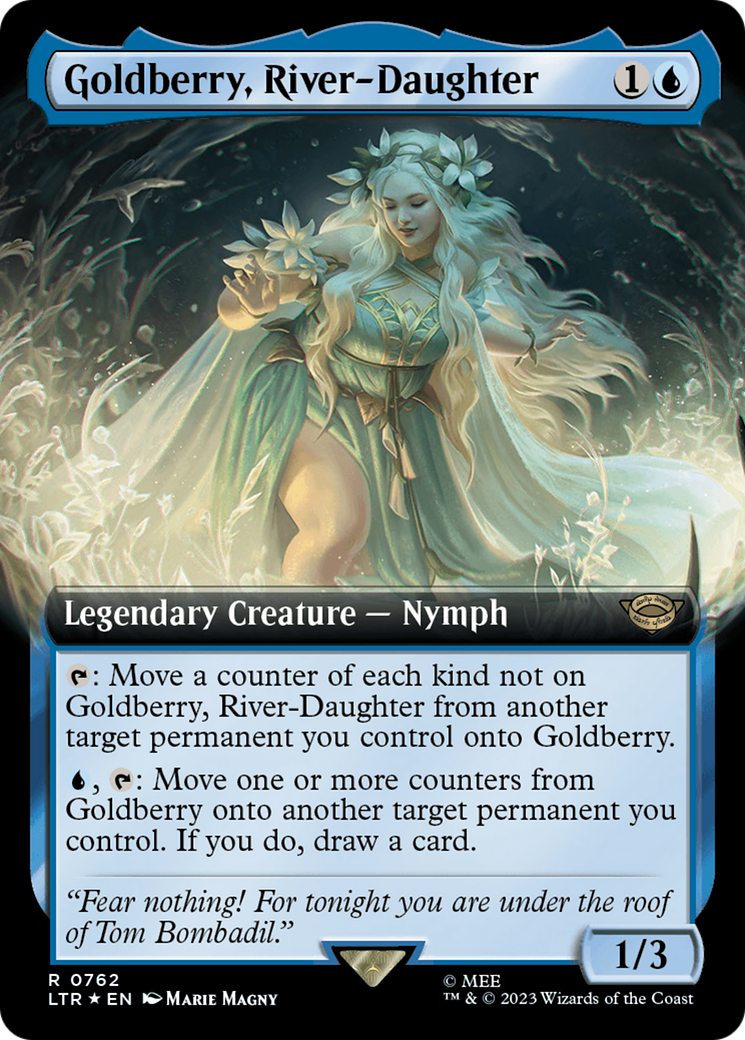 Goldberry, River-Daughter (Extended Art) (Surge Foil) [The Lord of the Rings: Tales of Middle-Earth] - Magic: The Gathering - Card Brawlers | Quebec | Canada |