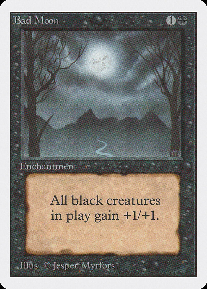 Bad Moon [Unlimited Edition] - Magic: The Gathering - Card Brawlers | Quebec | Canada |