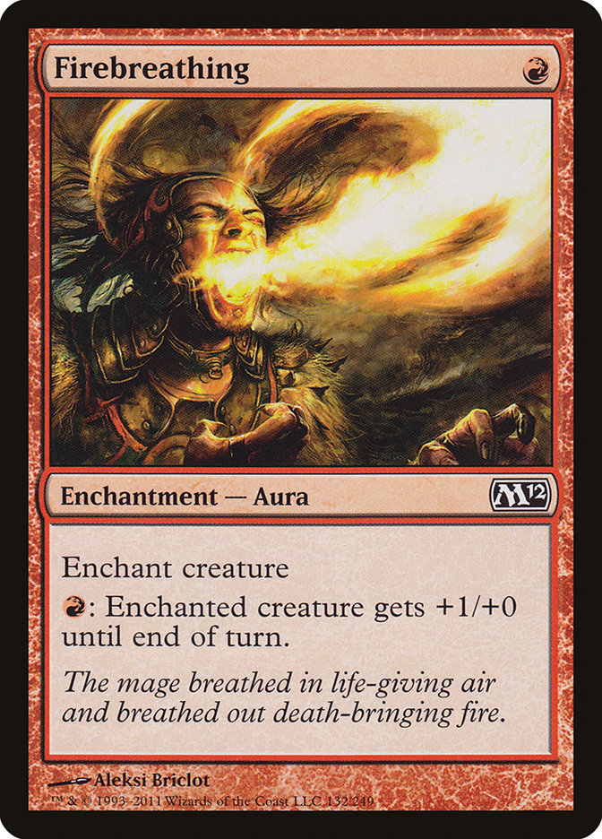 Firebreathing [Magic 2012] - Magic: The Gathering - Card Brawlers | Quebec | Canada |