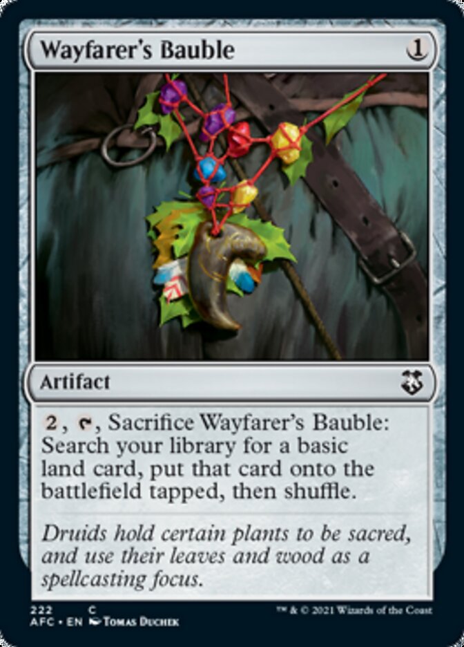 Wayfarer's Bauble [Dungeons & Dragons: Adventures in the Forgotten Realms Commander] - Magic: The Gathering - Card Brawlers | Quebec | Canada |