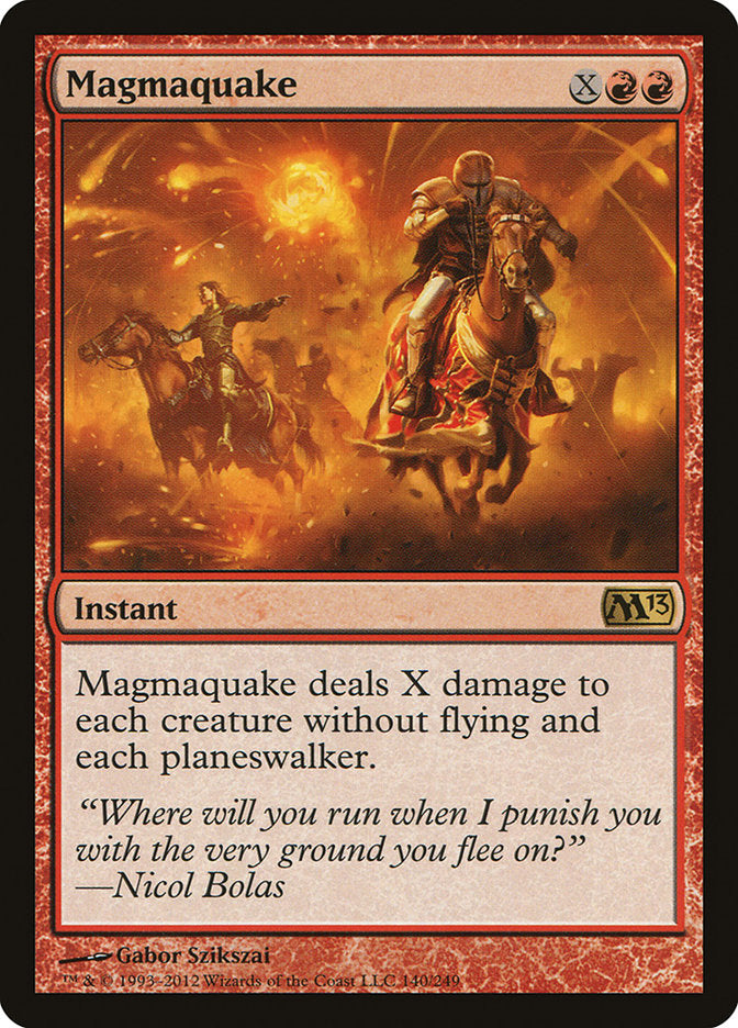 Magmaquake [Magic 2013] - Magic: The Gathering - Card Brawlers | Quebec | Canada |