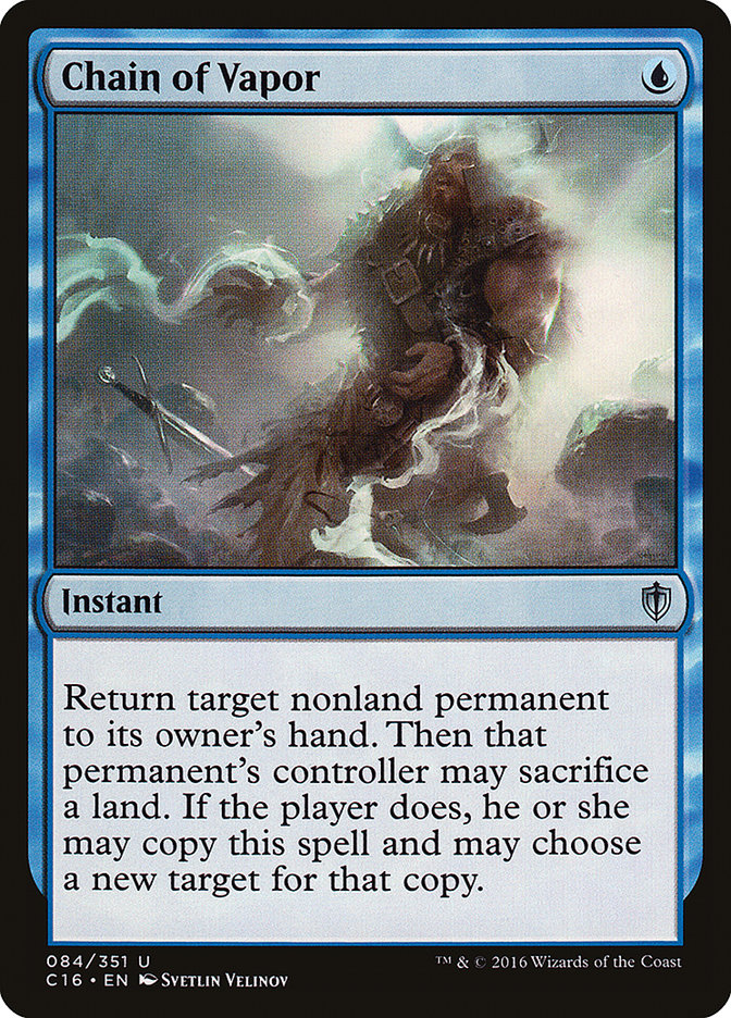 Chain of Vapor [Commander 2016] - Magic: The Gathering - Card Brawlers | Quebec | Canada |