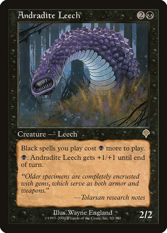 Andradite Leech [Invasion] - Magic: The Gathering - Card Brawlers | Quebec | Canada |