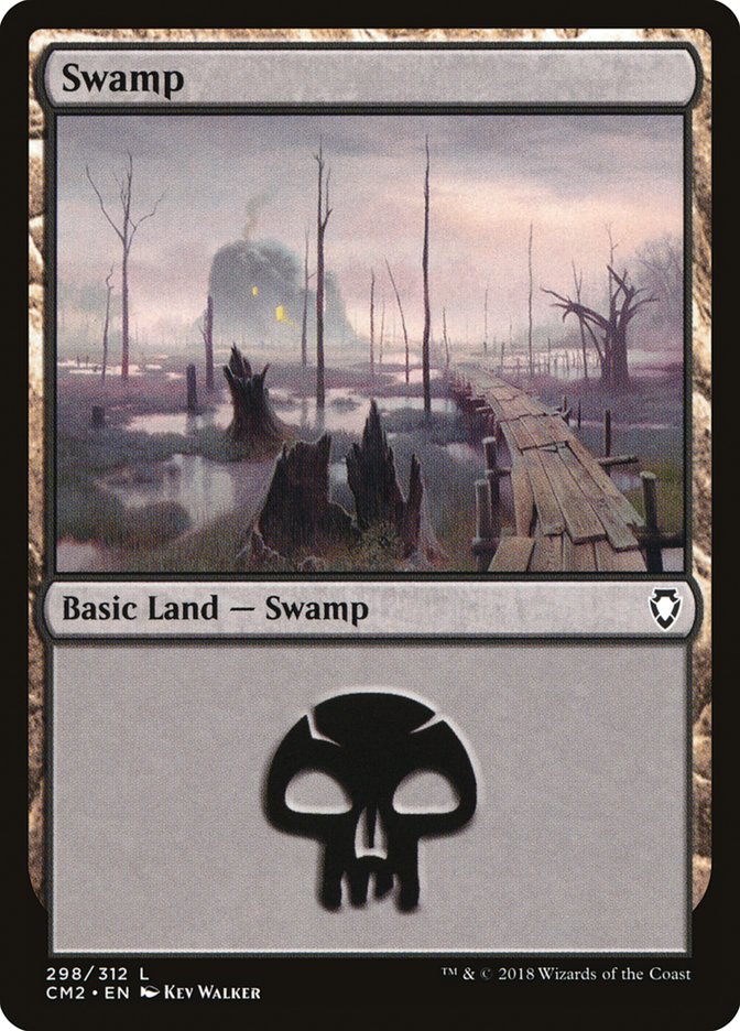Swamp (298) [Commander Anthology Volume II] - Magic: The Gathering - Card Brawlers | Quebec | Canada |