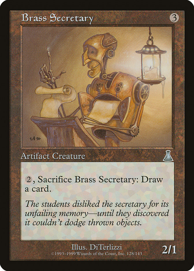Brass Secretary [Urza's Destiny] - Magic: The Gathering - Card Brawlers | Quebec | Canada |