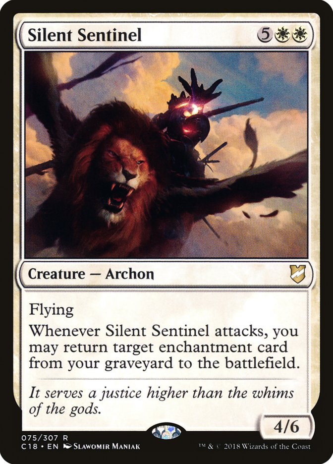 Silent Sentinel [Commander 2018] - Magic: The Gathering - Card Brawlers | Quebec | Canada |