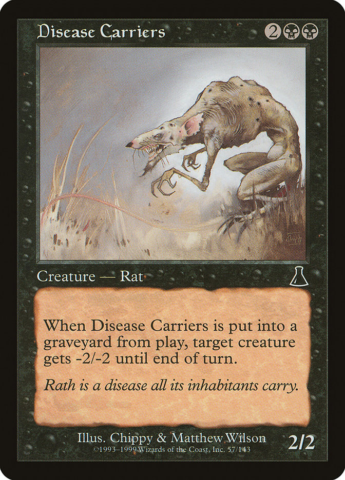 Disease Carriers [Urza's Destiny] - Magic: The Gathering - Card Brawlers | Quebec | Canada |