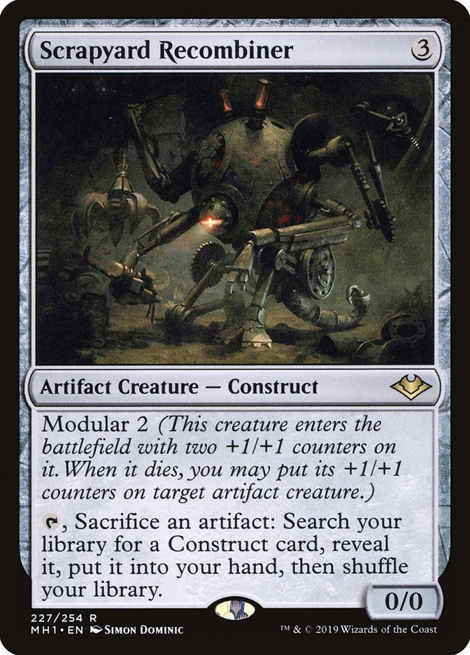 Scrapyard Recombiner [Modern Horizons] - Magic: The Gathering - Card Brawlers | Quebec | Canada |