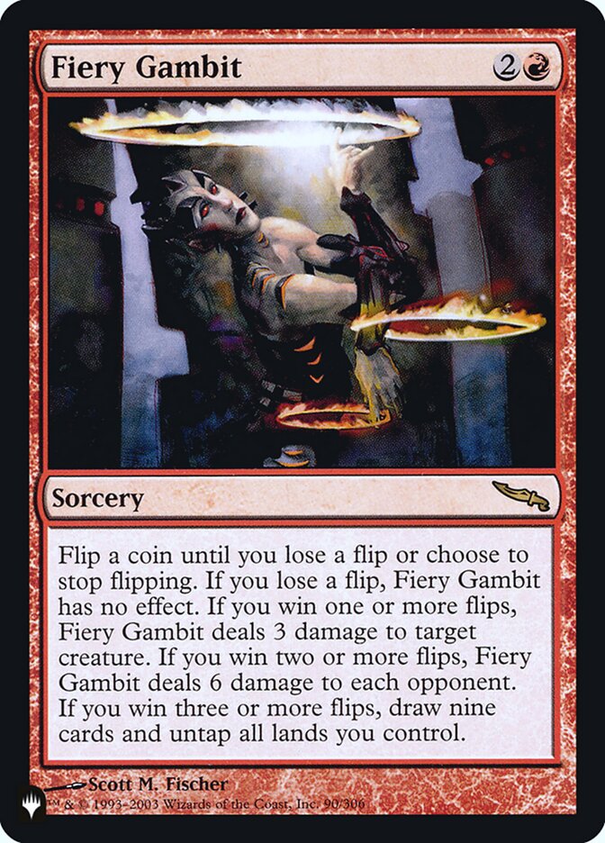 Fiery Gambit [Secret Lair: Heads I Win, Tails You Lose] - Magic: The Gathering - Card Brawlers | Quebec | Canada |
