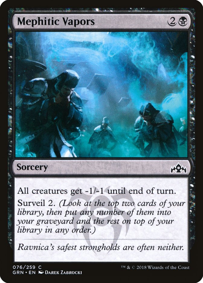 Mephitic Vapors [Guilds of Ravnica] - Magic: The Gathering - Card Brawlers | Quebec | Canada |