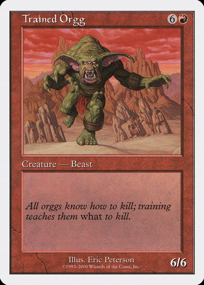 Trained Orgg [Starter 2000] - Magic: The Gathering - Card Brawlers | Quebec | Canada |