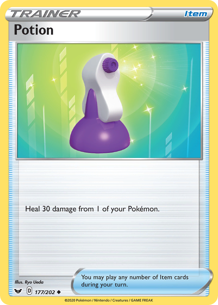 Potion (177/202) [Sword & Shield: Base Set] - Pokémon - Card Brawlers | Quebec | Canada |